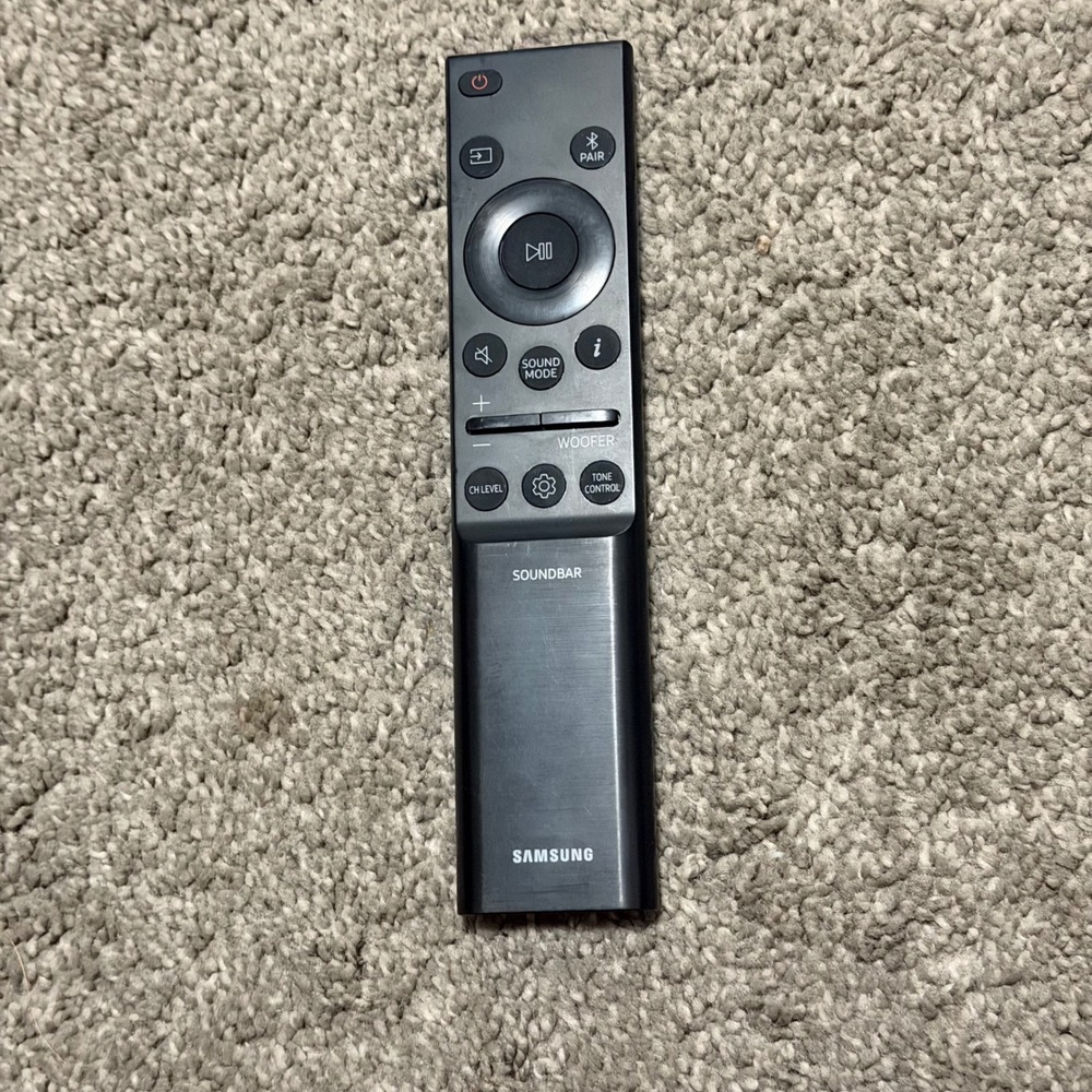Samsung Soundbar Remote Control AH81-09773A AH81-11603A Black Replacement - Picture 2 of 3
